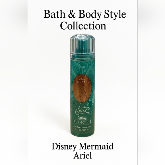 Bath & Body Works Other - NWT Bath And Body Works Disney Princess Ariel Fragrance Mist Mermaid Collectible